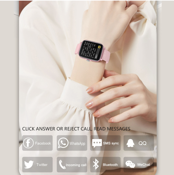 Waterproof Full Screen Smart Watch