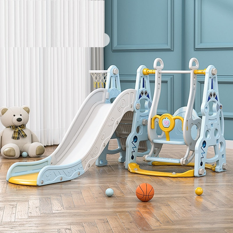 Multi-Function Kids Slide & Swing Set