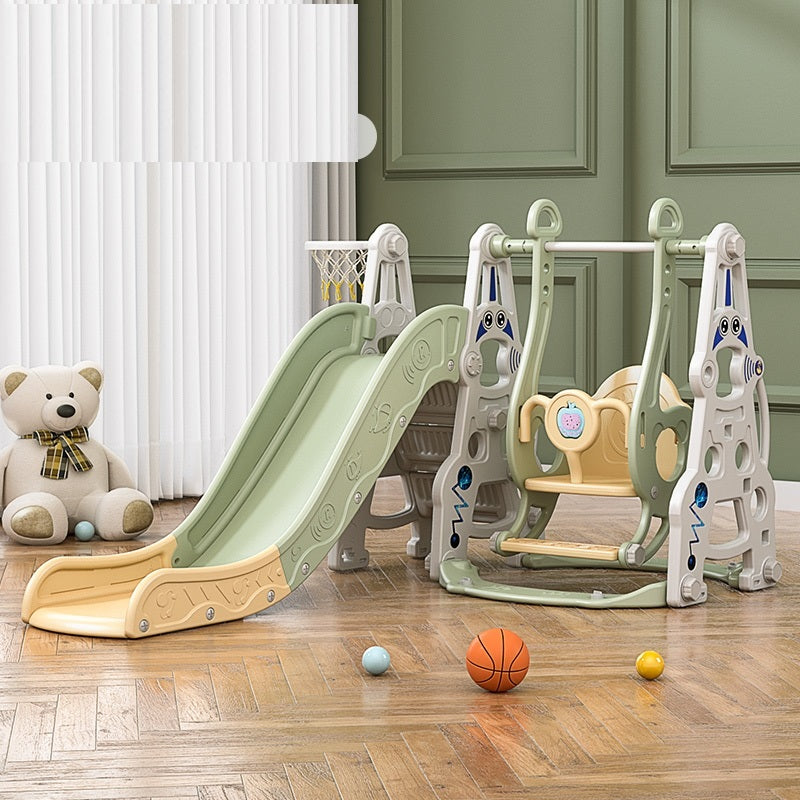 Multi-Function Kids Slide & Swing Set