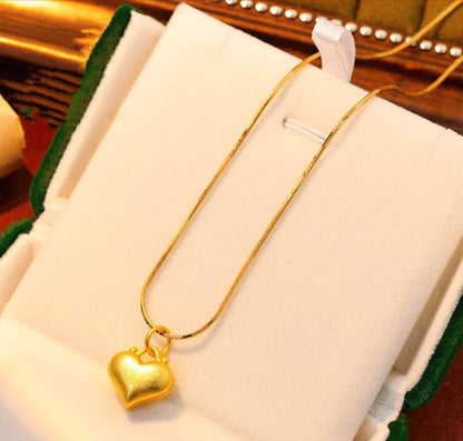 Love Heart Pendant Necklace