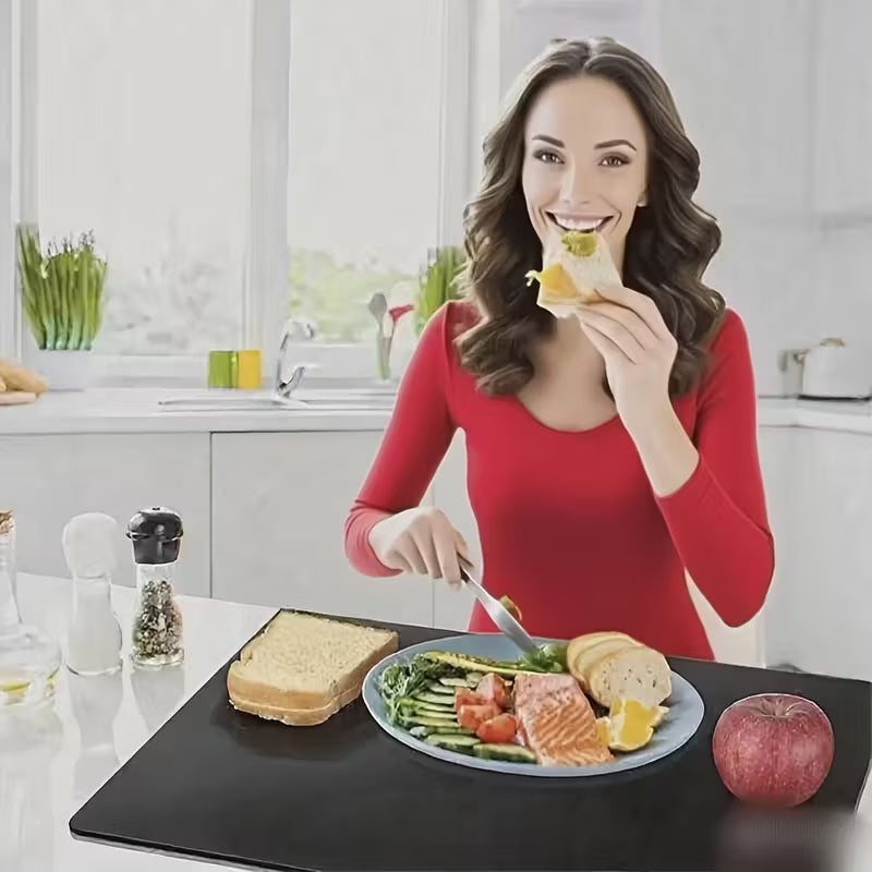 Antibacterial Acrylic Cutting Board with Counter Lip