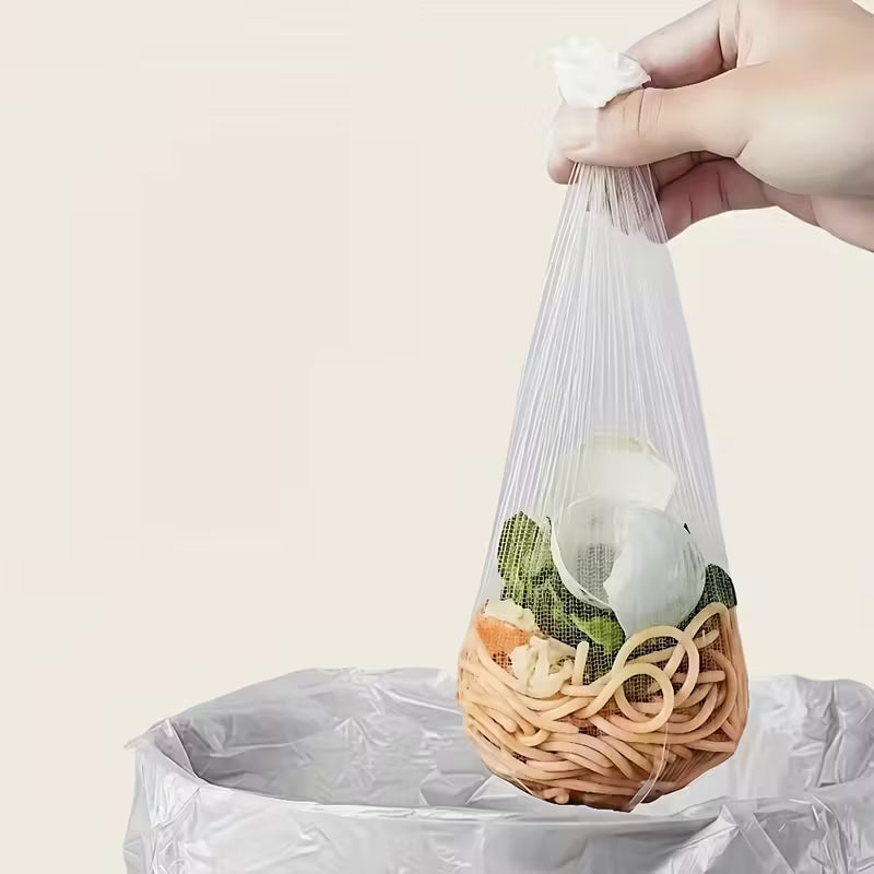 Kitchen Sink Hanging Strainer Rack Set with pcs Large Disposable Mesh Bags