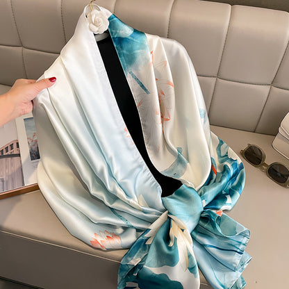 Floral Printed Scarf
