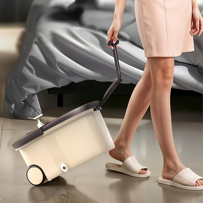 360°Magic Spin Mop and Bucket Set (2 Extra Mop Heads)