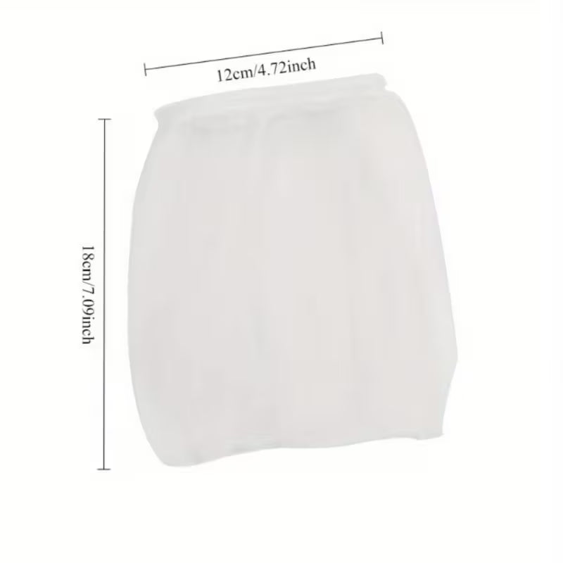 Kitchen Sink Hanging Strainer Rack Set with pcs Large Disposable Mesh Bags