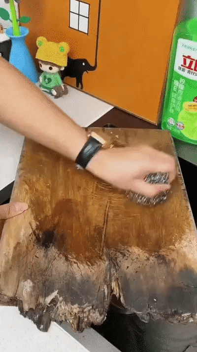 Antibacterial Acrylic Cutting Board with Counter Lip