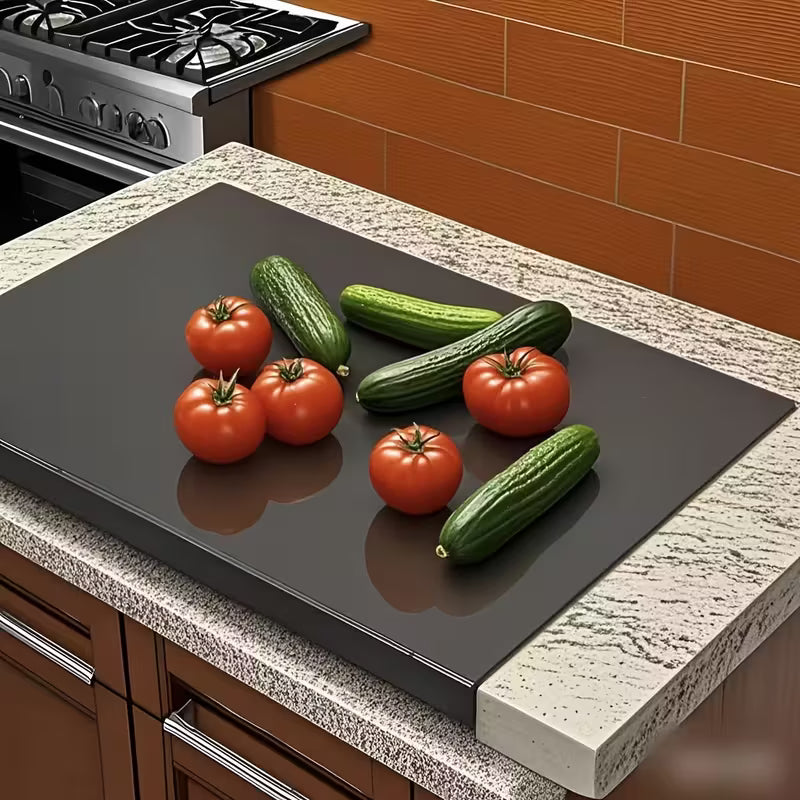 Antibacterial Acrylic Cutting Board with Counter Lip