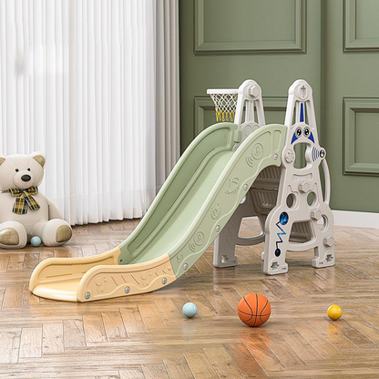 Multi-Function Kids Slide & Swing Set