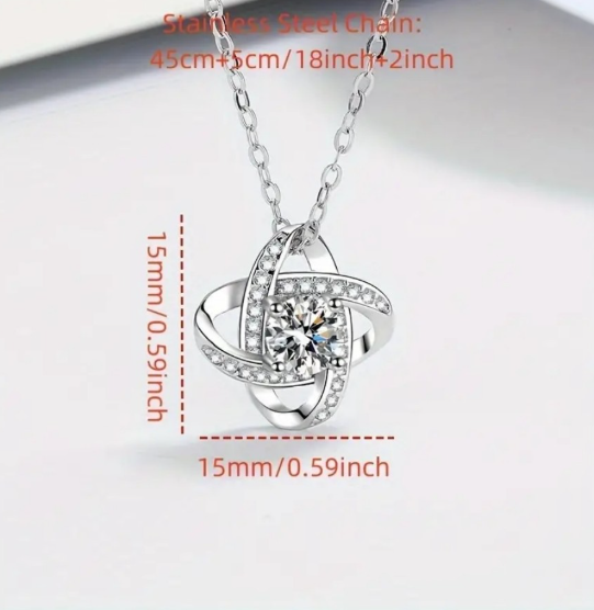 Lucky Pendant Necklace With Card