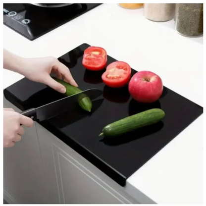 Antibacterial Acrylic Cutting Board with Counter Lip