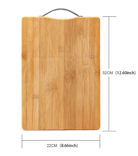 Bamboo Cutting Board Brown 32x22cm