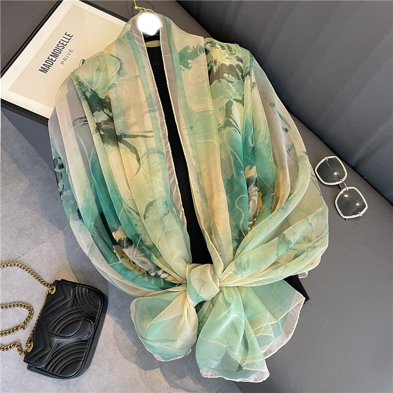 Floral Printed Scarf