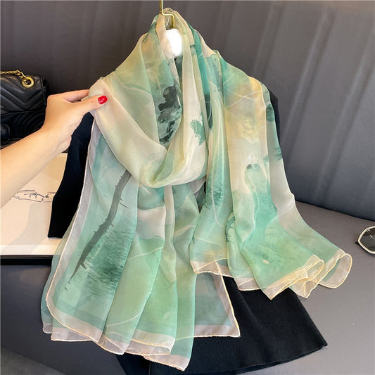 Floral Printed Scarf