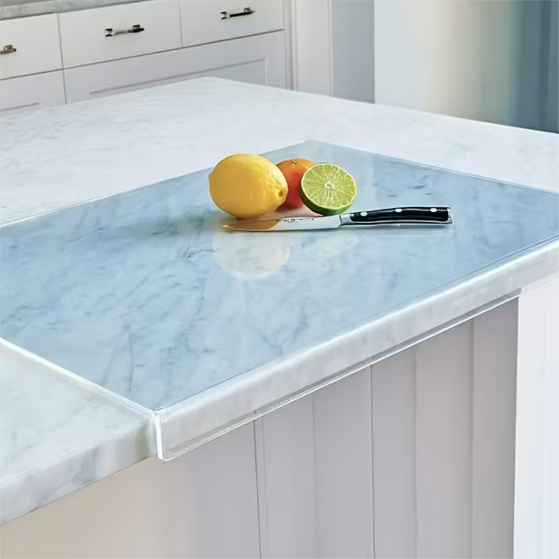 Antibacterial Acrylic Cutting Board with Counter Lip