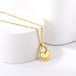 Love Lock Heart Pendant