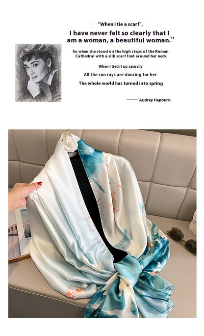 Floral Printed Scarf