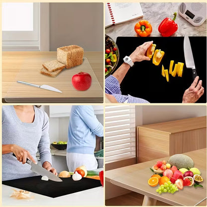 Antibacterial Acrylic Cutting Board with Counter Lip
