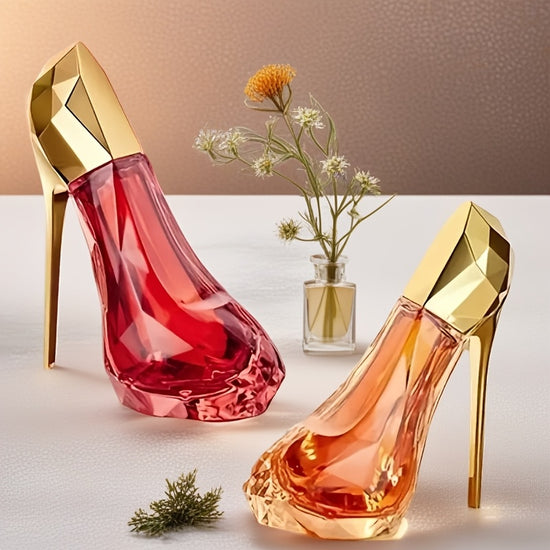 1pc Elegant High Heel Ornament Perfume for Women  Refreshing Floral Scent FormaldehydeFree AlcoholBased Perfect for Dates Parties and Gifts 34oz