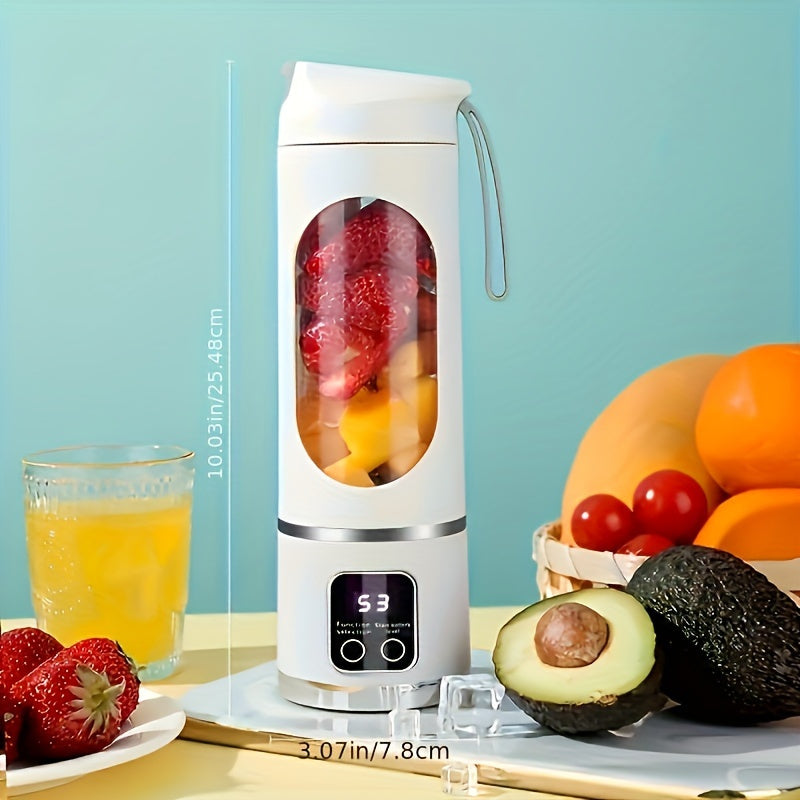 Portable USBRechargeable Blender  Juicer  Easy Clean Perfect for Fruit  Vegetable Drinks Milkshakes  1014oz to 1691oz Capacity