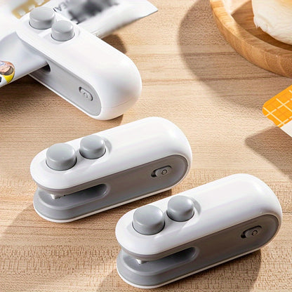 Snack Sealing Machine Small Household Sealer Mini Sealer Hand Press Plastic Sealing Machine Plastic Bag Sealing Gadget