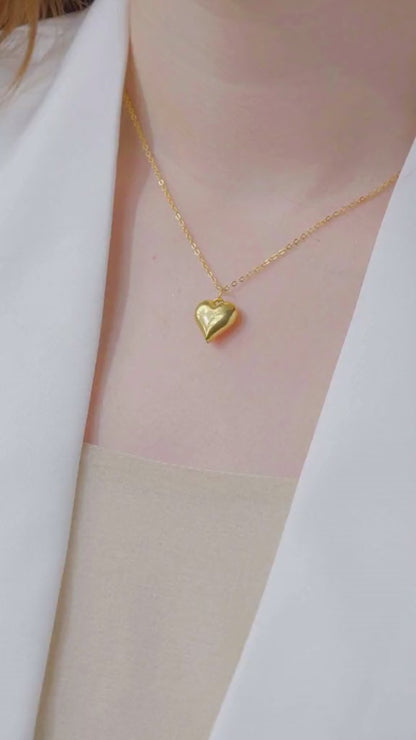 Love Heart Pendant Necklace