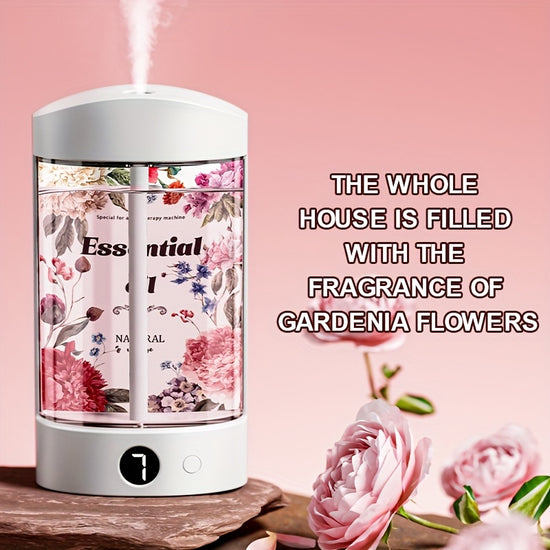 Intelligent Aroma Diffuser 7 Automatic Timed Fragrances Deodorizer for Bedroom and Bathroom Air Purifier Office Art Decoration Small Gift for Friends Christmas MotherS Day and FatherS Day Gift