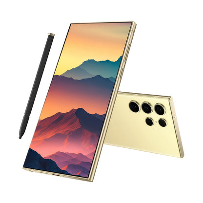 2025 New Unlocked Cell Phone  Android Smartphone 78MP108MP Camera Dual SIM Cards Facial Recognition GPS TypeC Charging Headphones Includes Case  Screen Protector Perfect Gift Tech Gadget  Modern Phone  Metallic Body